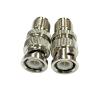 10Pcs Brass BNC Male Plug to T*N/C Female Ja-ck Coax Coaxial Cable Adapter M/F Straight Connectors view 2