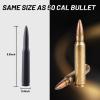 50 Cal Bullet Antenna Black Antenna for Truck Car Antenna Replacement Truck Antenna Slverado 1500 Bullet Antenna Ford f150 f250 GMC Sierra 1500 ram 1500 Jeep Doge (Black) view 2