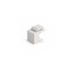 Blank-Insert-WH Blank Keystone Insert, White, 10-Pack view 1