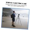 FELTECHELECTR Thickened Tripod Carrying Case with Smooth Zipper Shoulder Strap Portable Bag for Camera Mic Stand Light Stand Storage and Transport view 3