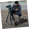 FELTECHELECTR Thickened Tripod Carrying Case with Smooth Zipper Shoulder Strap Portable Bag for Camera Mic Stand Light Stand Storage and Transport view 4