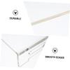 CONGARTENO Multi-functional Acrylic Monitor Stand Riser for Laptop and Desktop Elevated Computer Shelf with Keyboard Space Simple Design for Home Office and School Use Improves Posture and view 3
