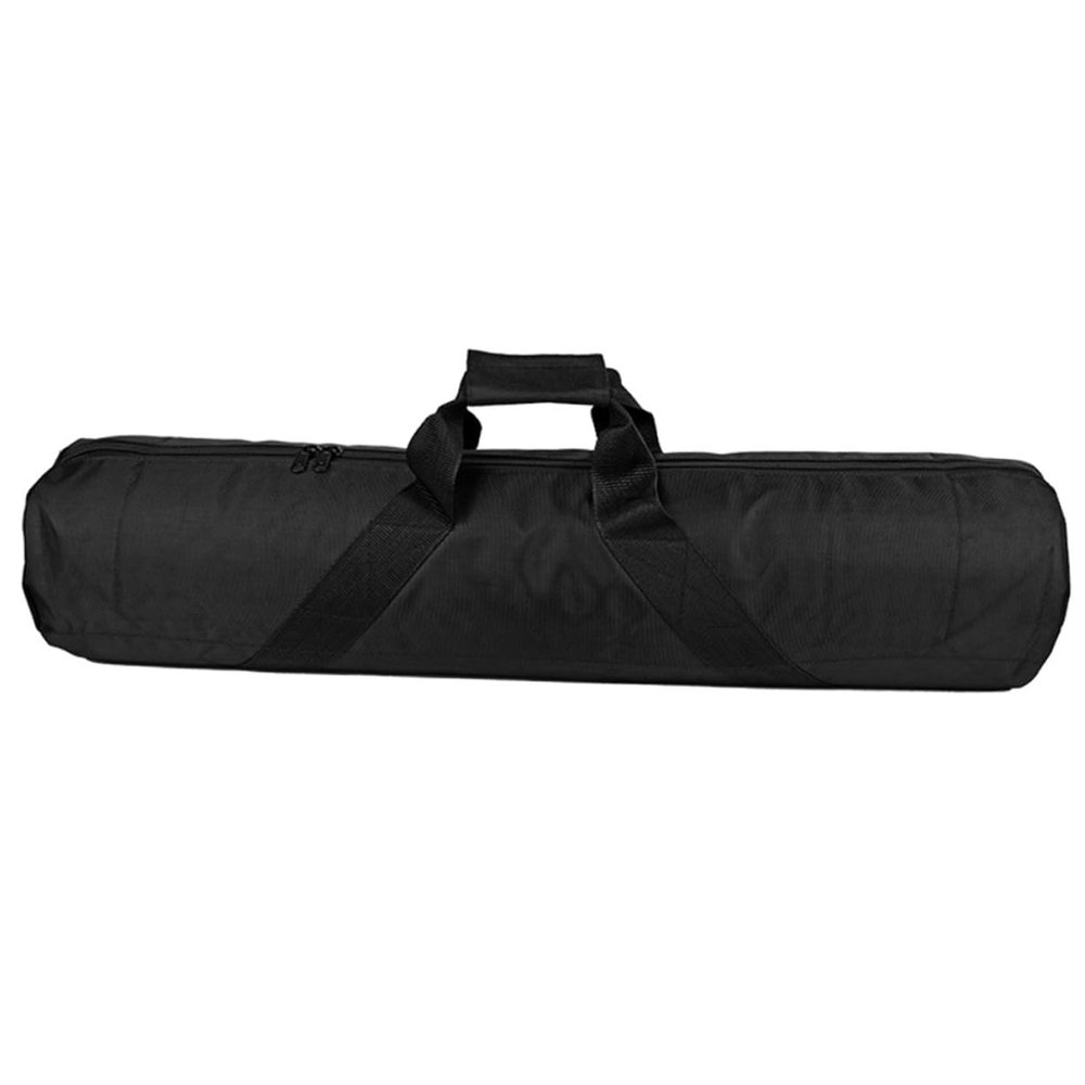 IWOWHERO Oxford Cloth Tripod Bag with Shoulder Strap for Outdoor Photography Equipment Padded Protective Case for Light Stands Monopods and Camera Accessories Black Storage Pouch