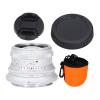 35mm F1.4 Full Frame Portrait Lens, Manual Focus Camera Lens for, White - Large Aperture, Sharp Image Quality, Ideal for Portrait and Landscape Photography (White) view 1