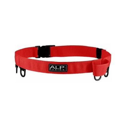Adjustable Utility Belt with Accessory Rings, Lightweight Polypropylene Gear Belt for Equipment Organization, Non-Safety Use