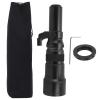 500mm F6.3 Telephoto Lens, 4 Elements in 4 Groups, Black Alloy Shell - Clear View Optics, T2AI Converter, Ideal for d1x d3100 Lens DSLR Lenses (Black) view 1