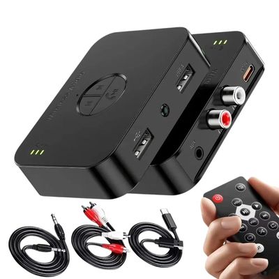 BIIuetuoth 6.0 Replacement for AUDL OEM OEMo Signal Adaptier U Disk 3.5mm AURX USpB Stereo Music Wirreless Adaptier with Mic for Car Kit Speaker Amplifier