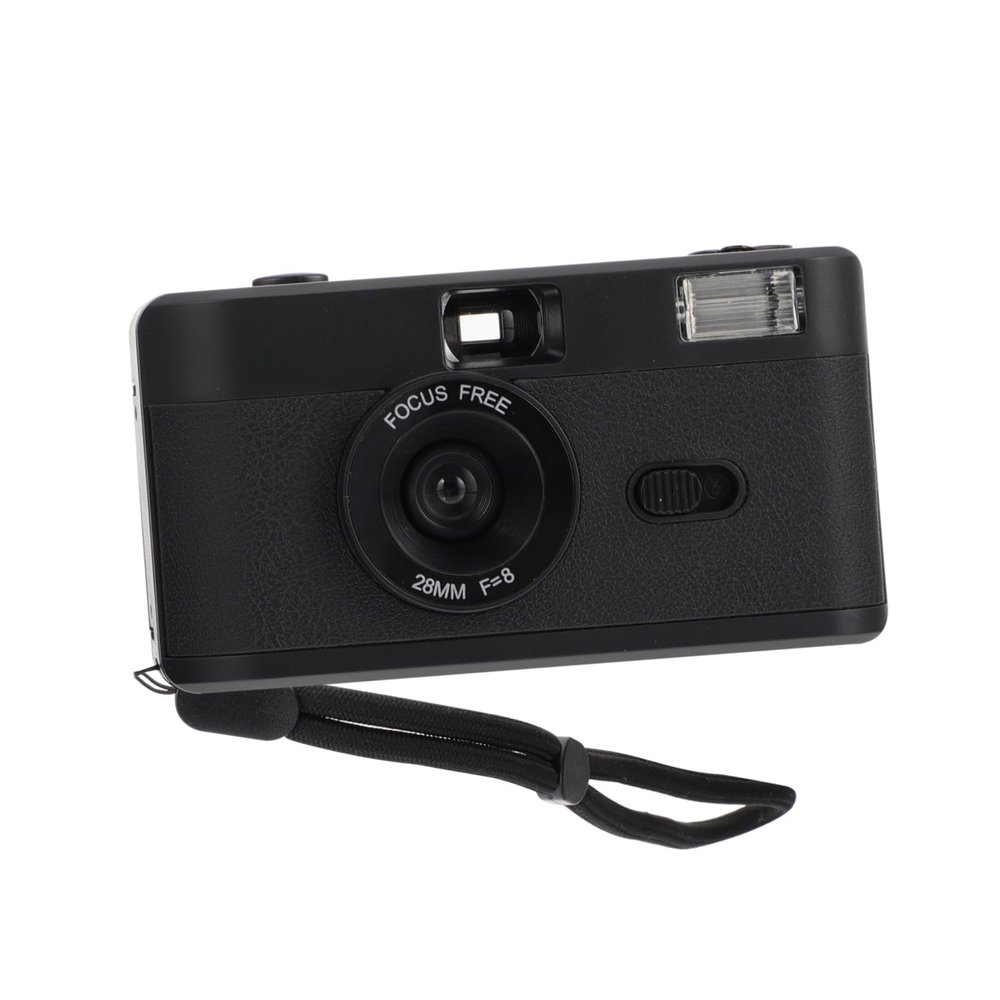 KOMBIUDA Vintage Reusable Film Camera with Built Flash Retro Design Classic Camera for Creative Photography and Giving