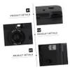 KOMBIUDA Vintage Reusable Film Camera with Built Flash Retro Design Classic Camera for Creative Photography and Giving view 3