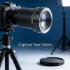 50mm Single Board Lens 3MP HD Wide Angle M12 Interface, Optical Glass Metal Build - Durable, Easy Installation, Security Camera Replacement Lens view 3
