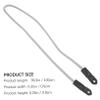 KOMBIUDA Camera Strap Belt Portable Crossbody Neck Shoulder Sling for DSLR Mirrorless Cameras Gray Nylon Support view 2