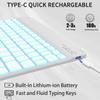 BQDIYOO Keyboard Case for iPad 9th/8th/7th Generation(2021/2020/2019) Detachable Wireless Bluetooth Keyboard Case for 10.2 inch iPad Cover with Pencil Holder Auto Wake/Sleep, Grey view 4