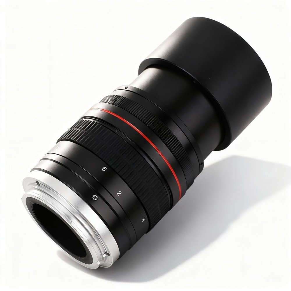 135mm F2.8 Telephoto Lens Alloy Optical Glass Full Frame - Large Aperture, High Clarity, Ideal for Portrait and Outdoor Photography