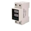 A Dual Display 40/63A 230V Din Rail Adjustable Digital Over Under Voltage Relay Surge Protector Limit Over Current Protection(40A) view 1