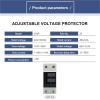 A Dual Display 40/63A 230V Din Rail Adjustable Digital Over Under Voltage Relay Surge Protector Limit Over Current Protection(40A) view 2