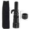 500mm F6.3 Telephoto Lens, 4 Elements in 4 Groups, Black Alloy Shell with T2 RF Converter for R Mount Camera - Enhanced Optics, Durable Build, Ideal for Astrophotography and Wildlife (Black) view 1