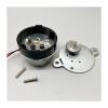0.5W Small 300 Full Metal Gearbox Gear Reducer Electronic Starter DC 24V 160RPM Slow Speed Large Torque view 3
