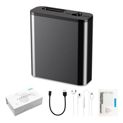 Magnetic Voice Recorder, Mini Portable Smart Voice Recorder Magnetic for Lectures Meetings Interviews Travel Business (8G)