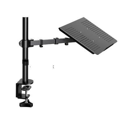 400mm M051LP Height Adjustment 10-17 Inch Laptop Stand Rotating Notebook Tray Monitor Desktop Stand Long Arm Full Motion