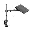 400mm M051LP Height Adjustment 10-17 Inch Laptop Stand Rotating Notebook Tray Monitor Desktop Stand Long Arm Full Motion view 1