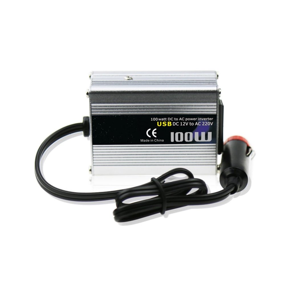 12V24V car inverter inverter power supply DC conversion AC digital charging power supply 220V inverter 100W(12V 100WUSB)