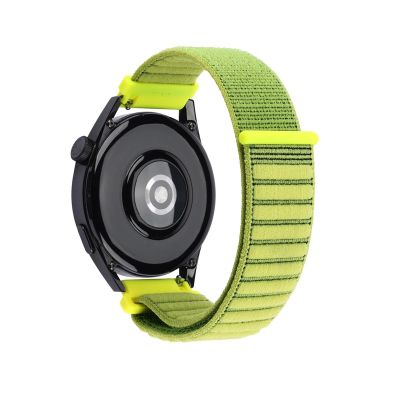 E26IBDTMYE 20mm 22mm Nylon Braided Strap(B-Lime Green,1PCS 20mm)