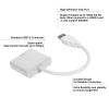 goodstumbler USB3.0 to VGA Converter, USB3.0 to VGA Adapter Cable, HD 1080P Adapter Cable, External Video Card, Converter, Computer Accessories 15Pin Female External Video Card (White) view 2