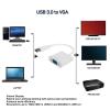 goodstumbler USB3.0 to VGA Converter, USB3.0 to VGA Adapter Cable, HD 1080P Adapter Cable, External Video Card, Converter, Computer Accessories 15Pin Female External Video Card (White) view 4