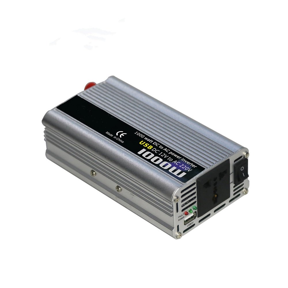 1000W 12V/24V 110V/220V Inverter Inverter Power Supply DC Conversion AC Charging(12V 220V)