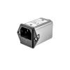 1pcs CW2A-10A-T CW2A-3A-T Single-Phase Power Filter EMI Filter Socket CW2A-3A/ 6A-10A-T Audio Power Purifier Vehicle Anti-interferenc(CW2A-10A-T) view 1