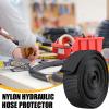 Hose Protector | Nylon Hydraulic Hose Sleeve - Flexible Cable Protective Wrap - for HVAC Conditioning Industry Maintenance Automotive Workshop Outdoor Garage view 2