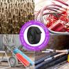 Hose Protector | Nylon Hydraulic Hose Sleeve - Flexible Cable Protective Wrap - for HVAC Conditioning Industry Maintenance Automotive Workshop Outdoor Garage view 3