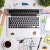 100Pcs Aesthetic Holiday Travel Stickers, Outdoor Camping Hiking Stickers for Laptop, Suitcase, Water Bottle, Bicycle, Notebooks, Scrapbooking, Waterproof Vinyl Anime Decals view 2
