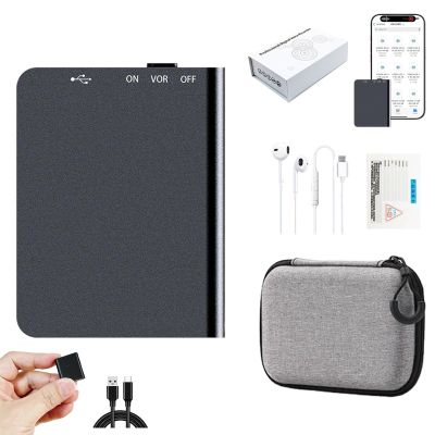 Magnetic Voice Recorder, Mini Magnetic Voice Recorder with Playback, Mini Portable Smart Voices Recorders for Lectures Meetings Interviews Travel Business (8GB)