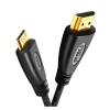THUVIJDN Gold Plated MINI HDMI-Compatible Cable Support 1080p 3D High Speed Adapter Cable 1m 2m 3m for Camera Monitor Projector Notebook(2.0M) view 1