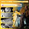 MEEZAA Telescope for Adults & Kids, 80mm Aperture 500mm Portable Refractor Telescope for Astronomy Beginners, Professional Travel Astronomical Telescopes with Tripod, Stickers, Phone Adapter, Backpack view 3