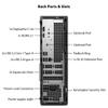 Dell Pro Slim QCS1250 SFF Desktop Computer - Intel Core i7-14700 up to 5.4 GHz Processor, 16GB DDR5 RAM, 512GB NVMe SSD, Intel UHD Graphics 770, Keyboard & Mouse, Windows 11 Pro view 4