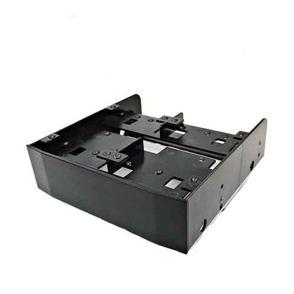 5.25-inch to 3.5-inch/2.5-inch SSD/HDD Black mounting Adapter Bracket Hard Drive Bracket