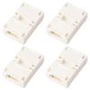 Create idea 4X BT Telephone Extension Socket BT Plug-BT Plug RJ11 for 4/6 Wires Telephone Line Extension view 1
