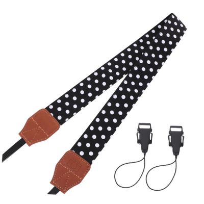 CONGARTENO Adjustable Vintage Camera Neck Strap Shoulder Sling for DSLR Cameras Outdoor Hiking Travel Compatible with All Models Comfortable and Slip-resistant Design