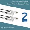 Intellinet 10G SFP+ Passive DAC Twinax Cable, 7 Ft, AWG 30, 2 Cables view 2