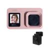 4K 64MP Screen Camera 18x Zoom Rechargeable W/Portable Case for Travel Vlog Beginners Double Screen Digital Camera view 3