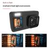 4K 64MP Screen Camera 18x Zoom Rechargeable W/Portable Case for Travel Vlog Beginners Double Screen Digital Camera view 3