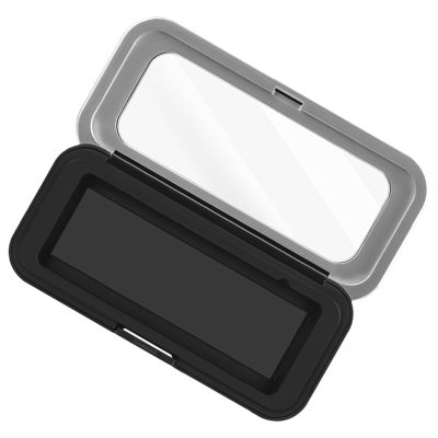 jiingekk Filter Storage Box Shockproof Padding IPX4 for POCKET3 Camera Lens Accessories Case PC Filter Storage Box with Sealing Protections, A