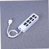 BRIGHTFUFU Portable USB Hub High-Speed Data Splitter with LED Indicator Compact Lightweight Design for Laptop PC Desktop Tablet Supports Major Operating Systems and Above view 3