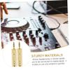 KOMBIUDA 6Pcs Male to Female Audio Jack Adapters Stereo Headphone Converter Compatible with Guitar Amplifiers Microphones Mixers and Home Audio Equipment view 2