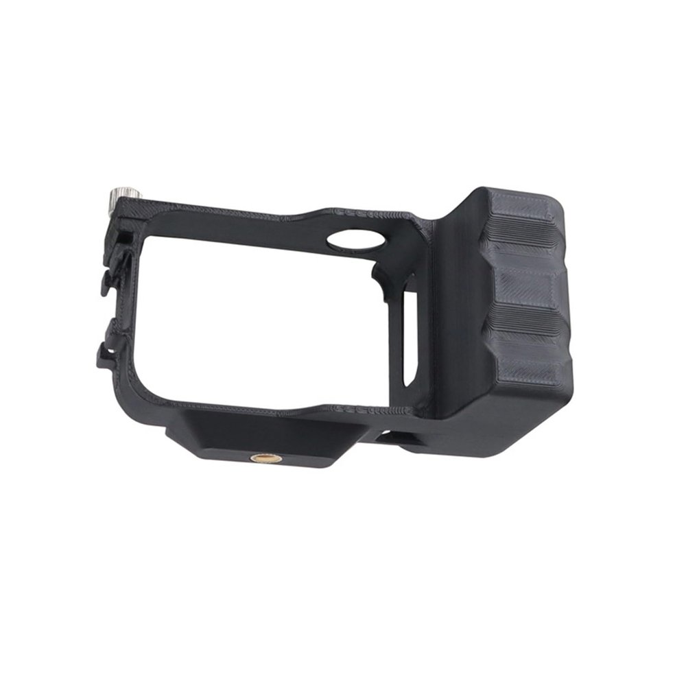 360 GO Video Cage Stabilizer Shockproof Handle with Multi-Port Mount for Street Photography Travel Action Camera Stabilization Handle