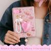 6PCS Charms Set Compatible with Kindle, Accessories Including Dust Plug Charm Type C/USB C, Charm Chain with Hook, Heart Grip Holder, Compatible with Kindle Paperwhite 11th 12th Generation(Pink) view 4