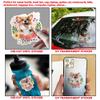 Custom Dog Cat Photo Sticker Personalized Flower Pet Name Portrait Face Photos Waterproof Die-Cut Vinyl Stickers for Laptop, Water Bottle, Scrapbook, Luggage, Funny Cute Aesthetic Decor Gifts view 2