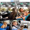 Baby Car Camera Rear-Facing Infant Monitor with Night Vision Car Camera for Baby Wide-Angle Lens Easy Install 360Adjustable Display view 2